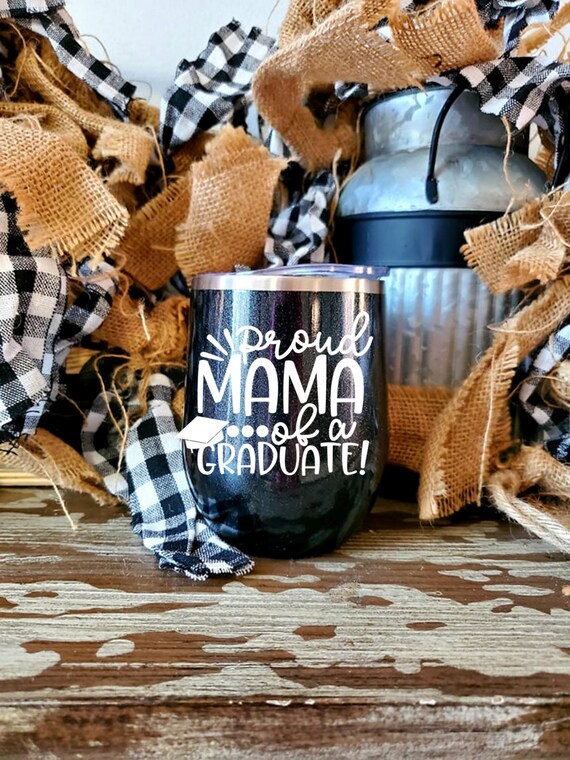 Proud Grad Gift 12oz Wine Tumbler