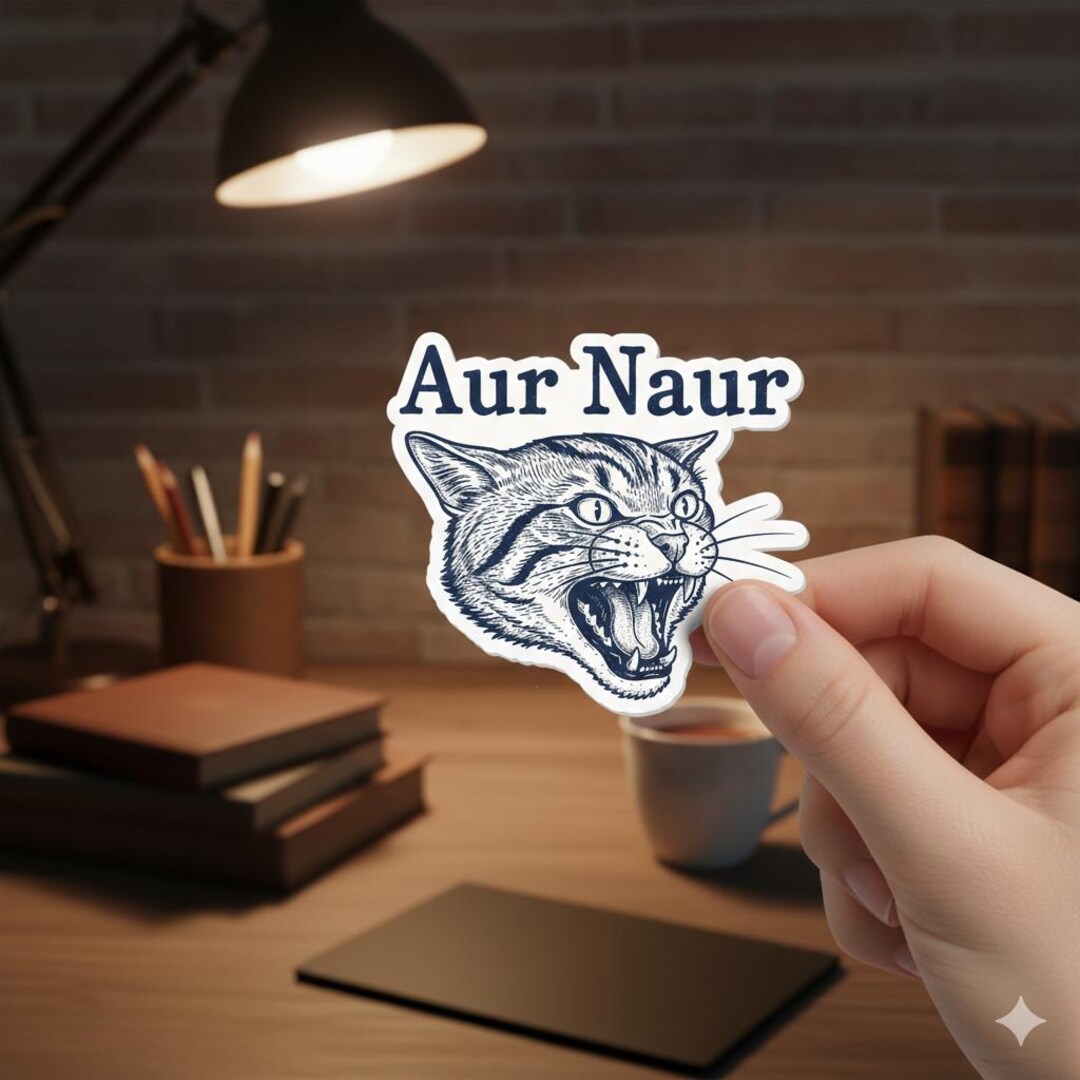 Funny Aussie Accent Sticker, Meme Cat Sticker, Trendy Cat Lover Gift ...