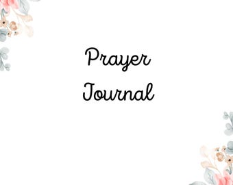 Prayer Journal