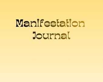 Manifestation Journal