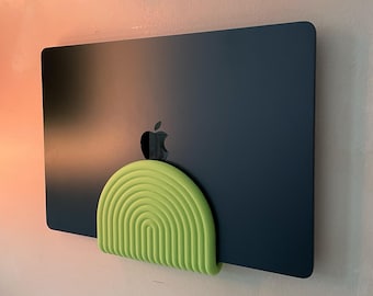Wall-Mounted Apple MacBook Air Arched Stand