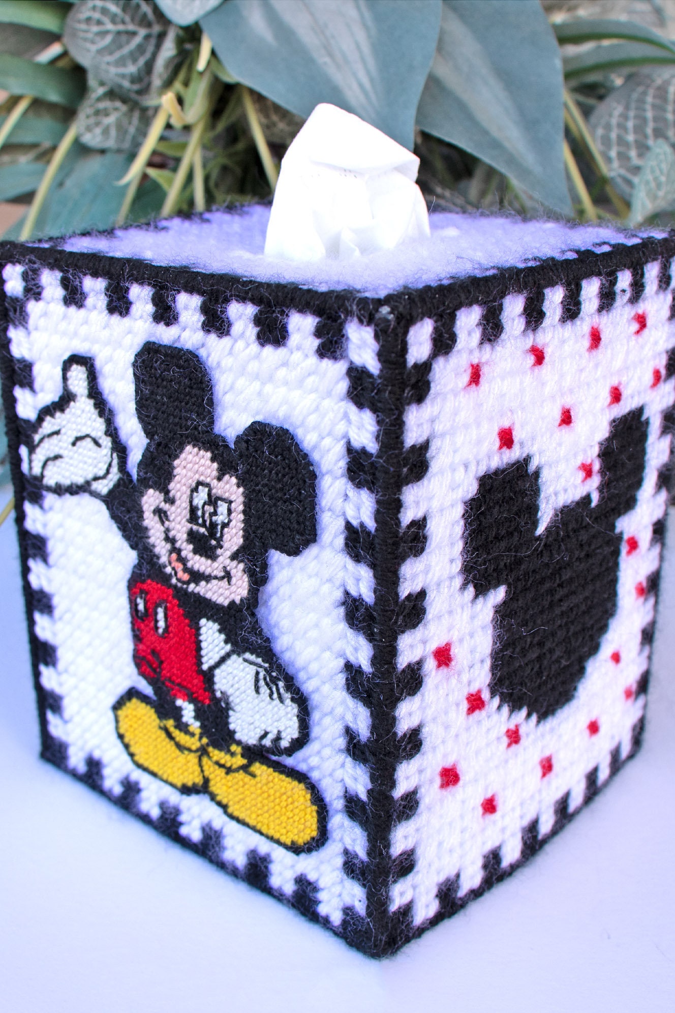 mickey mouse fabric toy box