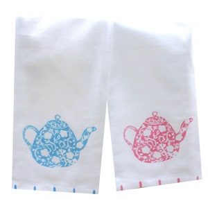 Chinoiserie Teapot Kitchen Tea Towel