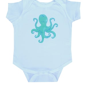 Beach Baby Octopus Cotton Creeper Baby Shower Gift Baby Girl Baby Boy
