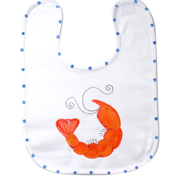 Shrimp Bib for Toddlers