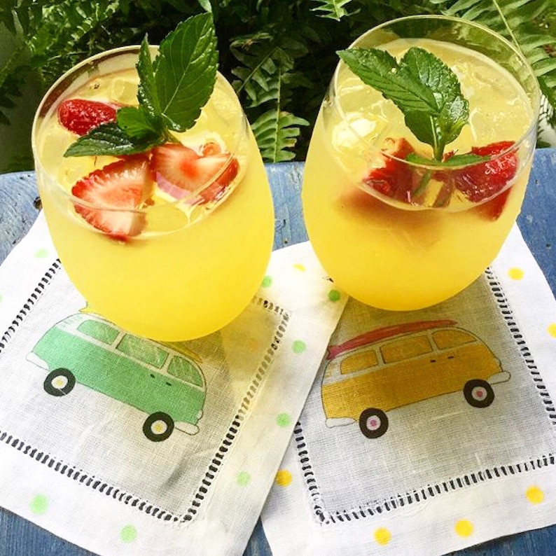 Lemondaisy Design Cocktail Napkins - Thumbnail 2