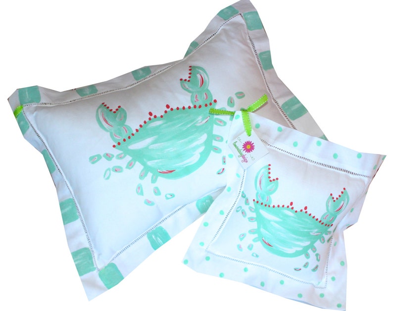 Lemondaisy Design Linen Pillow - Thumbnail 2