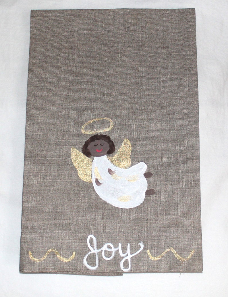 Lemondaisy Design Angel Linen Guest Towel