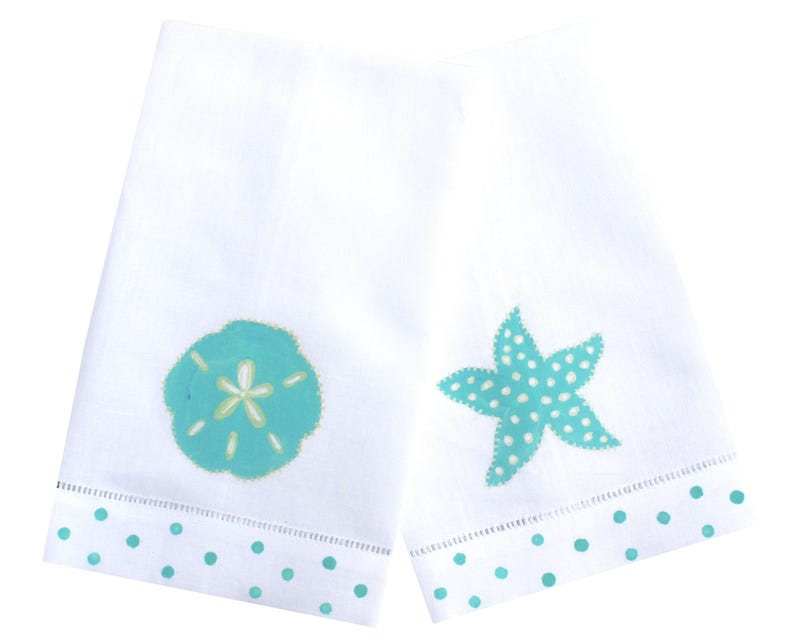Lemondaisy Design Linen Guest Towel