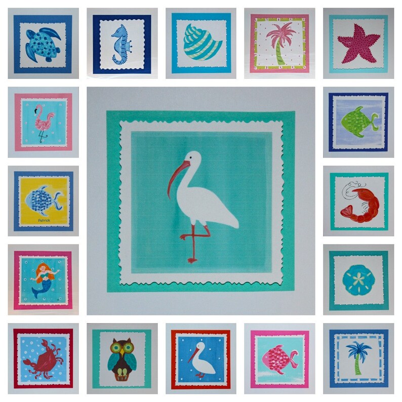 Tropical Beach Note Cards