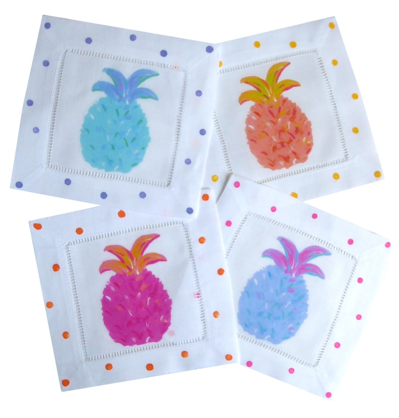 Lemondaisy Design Cocktail Napkins - Thumbnail 5