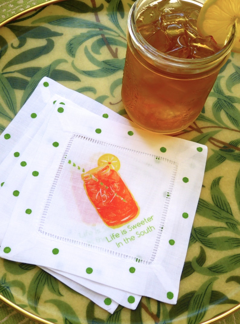 Lemondaisy Design Cocktail Napkins - Thumbnail 2