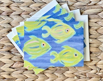 Tropical Fish Note Card Set