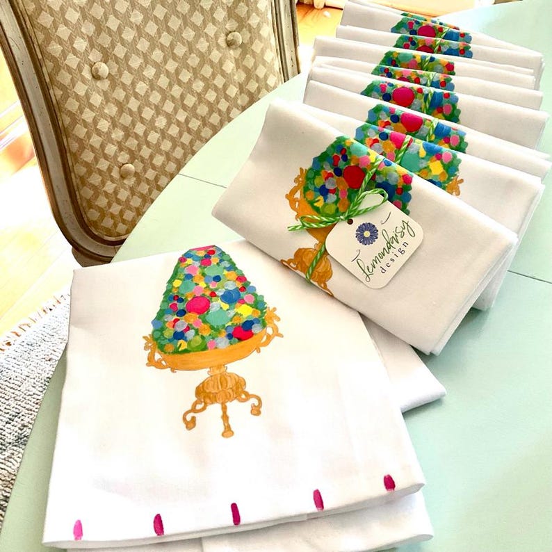 Lemondaisy Design Tea Towel - Thumbnail 2