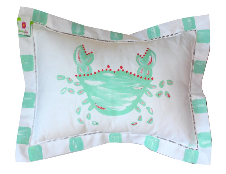 Lemondaisy Design Linen Pillow