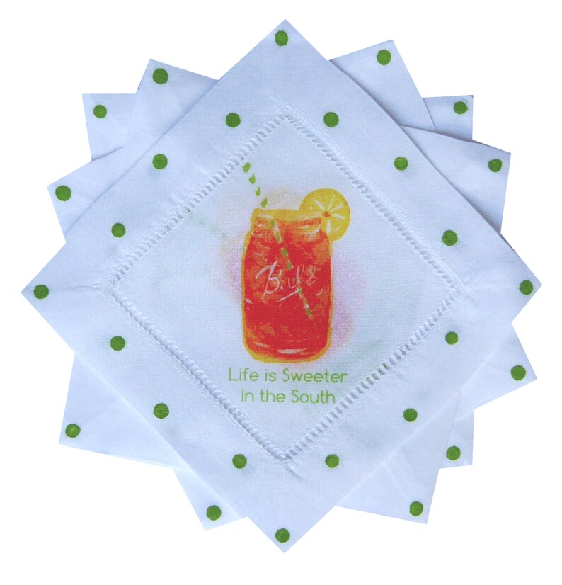 Lemondaisy Design Cocktail Napkins