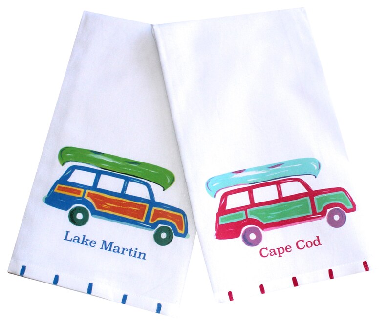 Lemondaisy Design Jeep Wagoneer Tea Towel