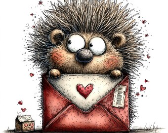 24 PNG Walentynkowe Koperty Clipart Zwierzęta Mega Mix – Uroczy, Fantazyjny Pakiet Walentynkowych Listów PNG