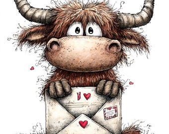 24 PNG Walentynkowe Koperty Clipart Zabawne Zwierzęta – Zestaw Fantazyjnych Listów Walentynkowych PNG