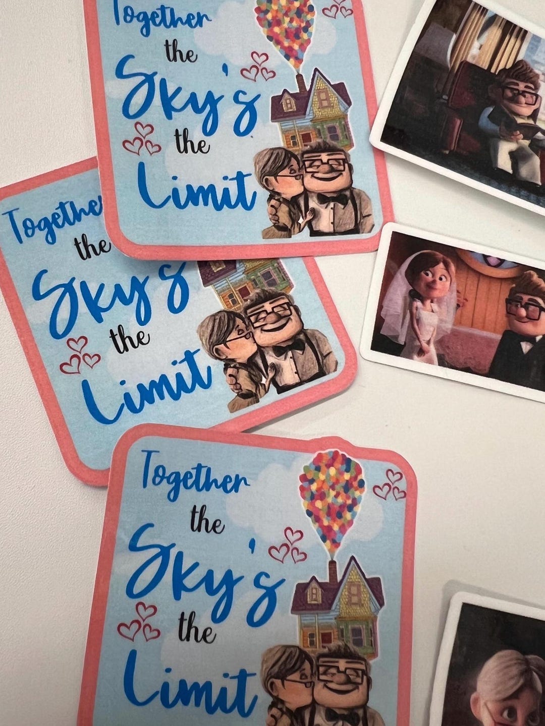 Up Stickers Carl & Ellie (12pcs) - Etsy