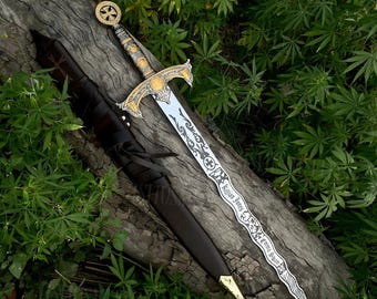 Once Upon Time filmreplica Emma Sword Knight Templar Sword Cadeau voor verjaardag