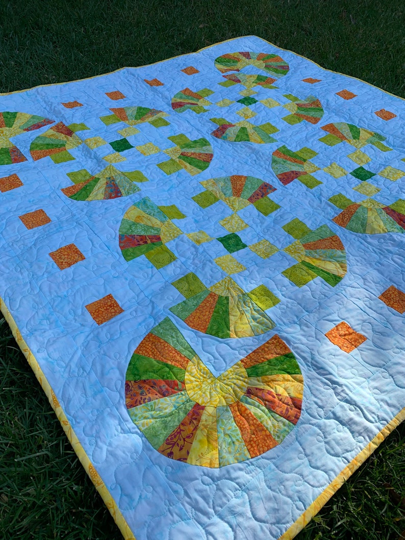 Sunshiny day quilt pattern PDF pattern image 2