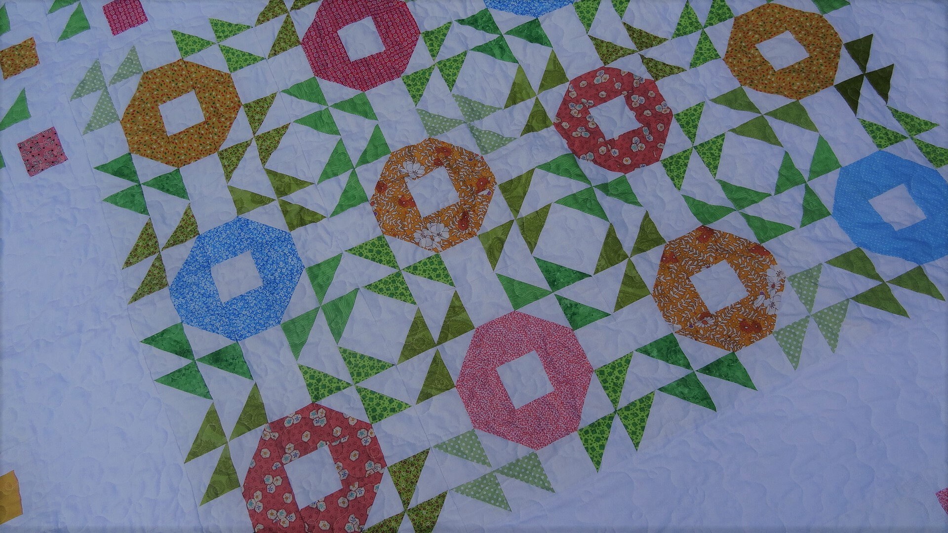 Quilt Pattern Spring Blooms and Blossoms 53 X 65 PDF File Instant ...