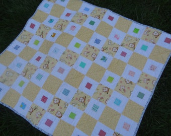 Quilt pattern. PDF file to download. BABY CAKES quilt. 41"x45" Baby quilt