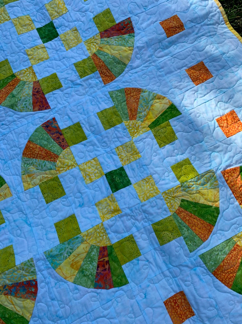 Sunshiny day quilt pattern PDF pattern image 3