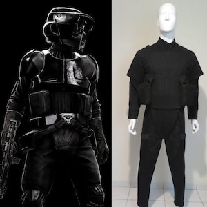 Shadow Trooper Star Wars Cosplay Soft Parts Costume