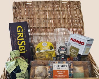 Italian Gift Hamper | Authentic Treats & Snacks from Italy | Cultural Gift Basket