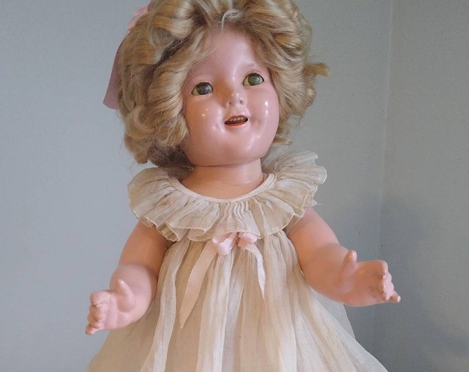Original 1930 S Ideal Shirley Temple Doll Vintage 18 Etsy