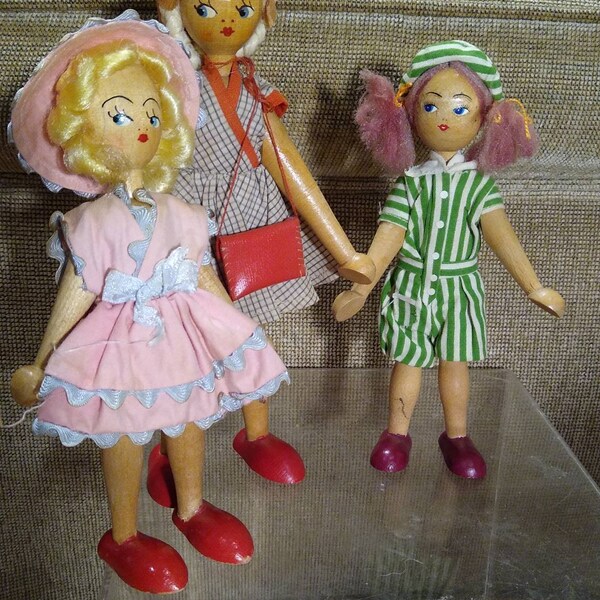 Polish Wooden Doll Etsy