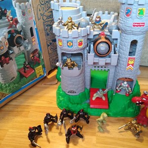 Vintage Fisher Price Great Adventure Castle Adventures Castle With Box and Extras 1990s Etsy Australia