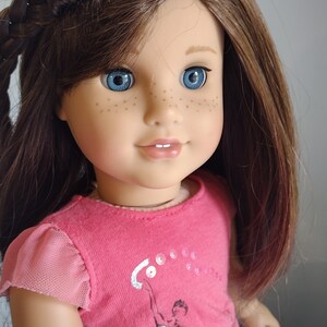 American Girl Doll Grace Doll GOTY Doll of the Year 2015 Brunette Blue  eyes Freckles