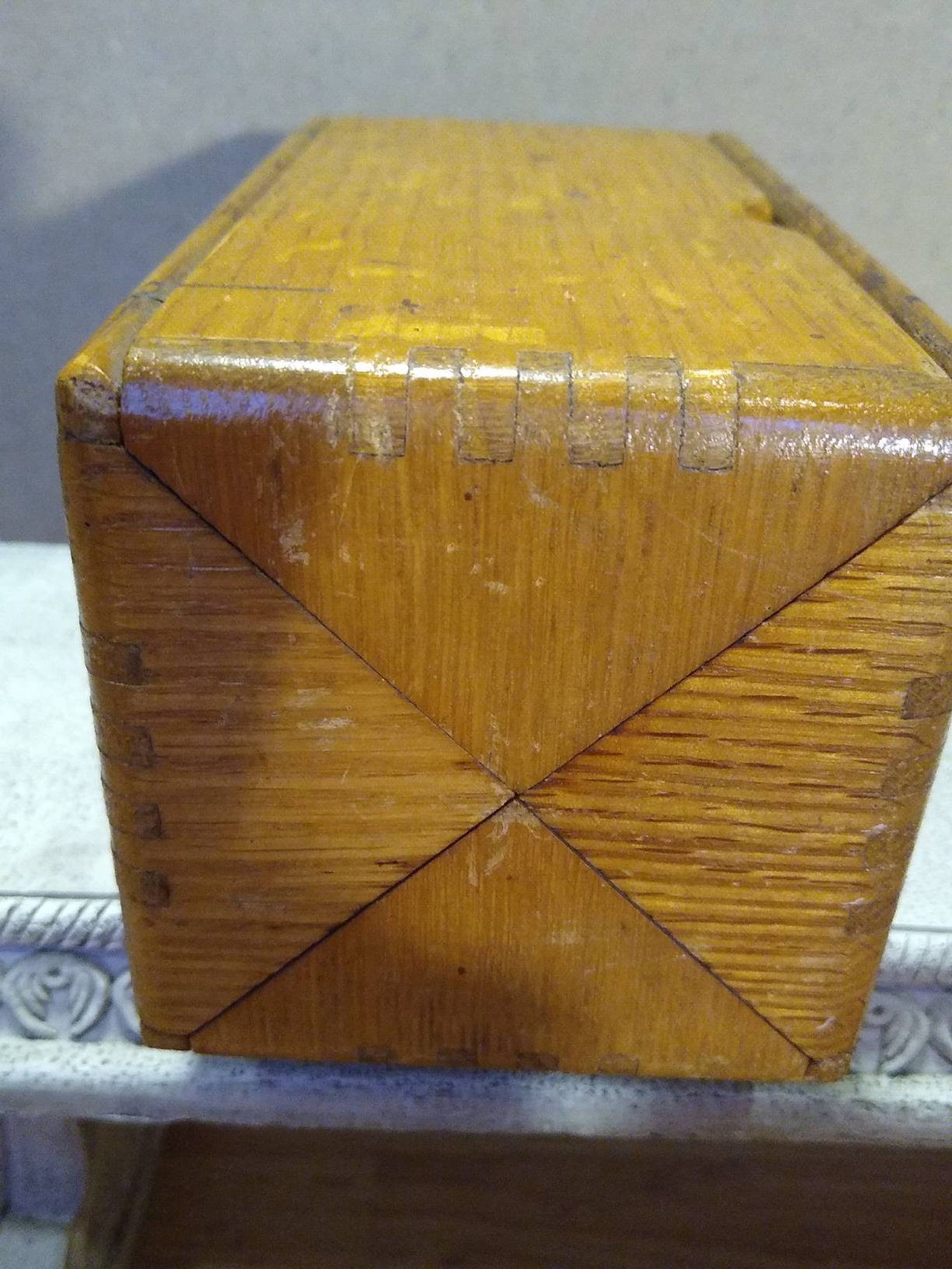 Antique Sewing Machine Parts Box Singer Patented 1889 Wooden - Etsy