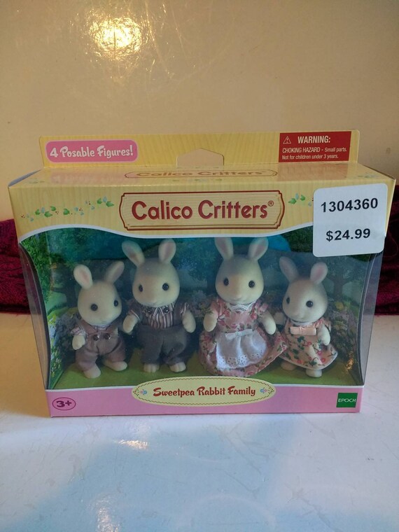 calico critters sweetpea rabbit family