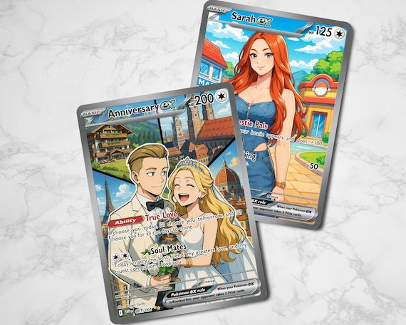 custom trading cards holographic Cards, Custom Card, Personalized Trading for Cars, Car Portrait Memorial Cards Gift, Gift for Him Custom Rare Cards in Acrylic Display Case (Black) : Toys & Games Personalised Custom Trading Card Holographic