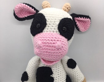 Crochet Cow Toy