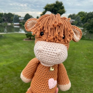 Crochet Cow Toy
