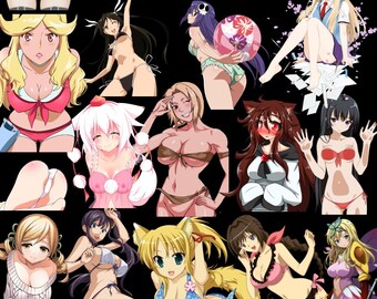 Cute Kawaii Anime PNG Bundle (400+ Files) | Chibi Manga Art, Waifu Anime Designs, Japanese Aesthetic Graphics