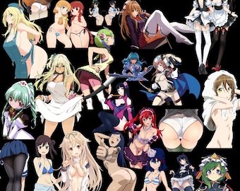 Cute Anime PNG Bundle 400+ | Kawaii Chibi Manga Art, Waifu Cute Anime Graphics, Japanese Aesthetic Designs