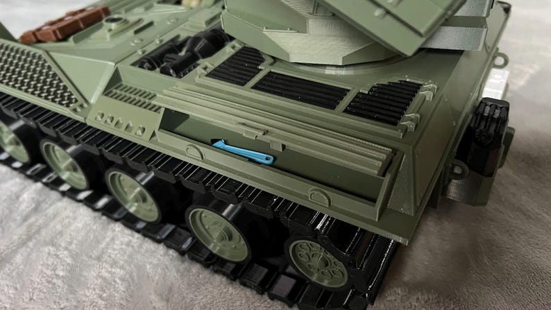 1/12 Scale Wolverine Missile Tank STL Files image 6