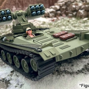 1/12 Scale Wolverine Missile Tank STL Files image 1