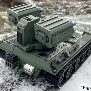 1/12 Scale Wolverine Missile Tank STL Files image 3