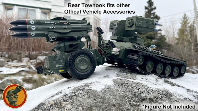 1/12 Scale Wolverine Missile Tank STL Files image 5