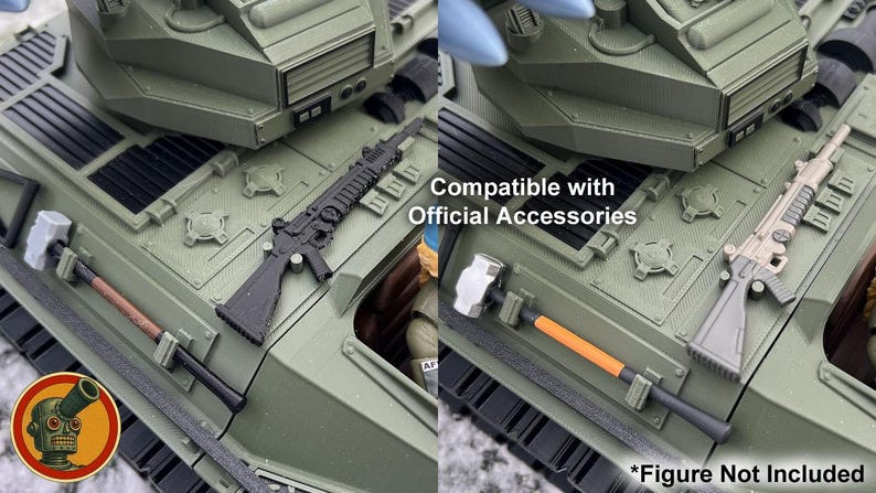 1/12 Scale Wolverine Missile Tank STL Files image 4