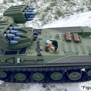 1/12 Scale Wolverine Missile Tank STL Files image 2