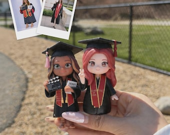 Custom Figurine from Photo - Personalized Action Figure for Kids & Adults, Office Desk Decor