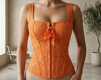 Sheer Embroidered Cami Top, Fairycore Lace Blouse, Cottagecore Layering Top